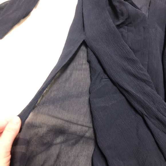 NWOT Eileen Fisher Sheer Silk Jacket Duster - Picture 2 of 9